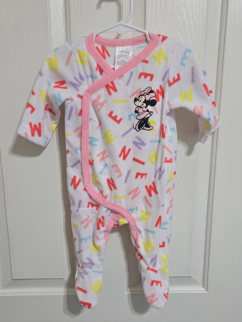 Disney Baby footed sleeper featuring Minnie Mouse